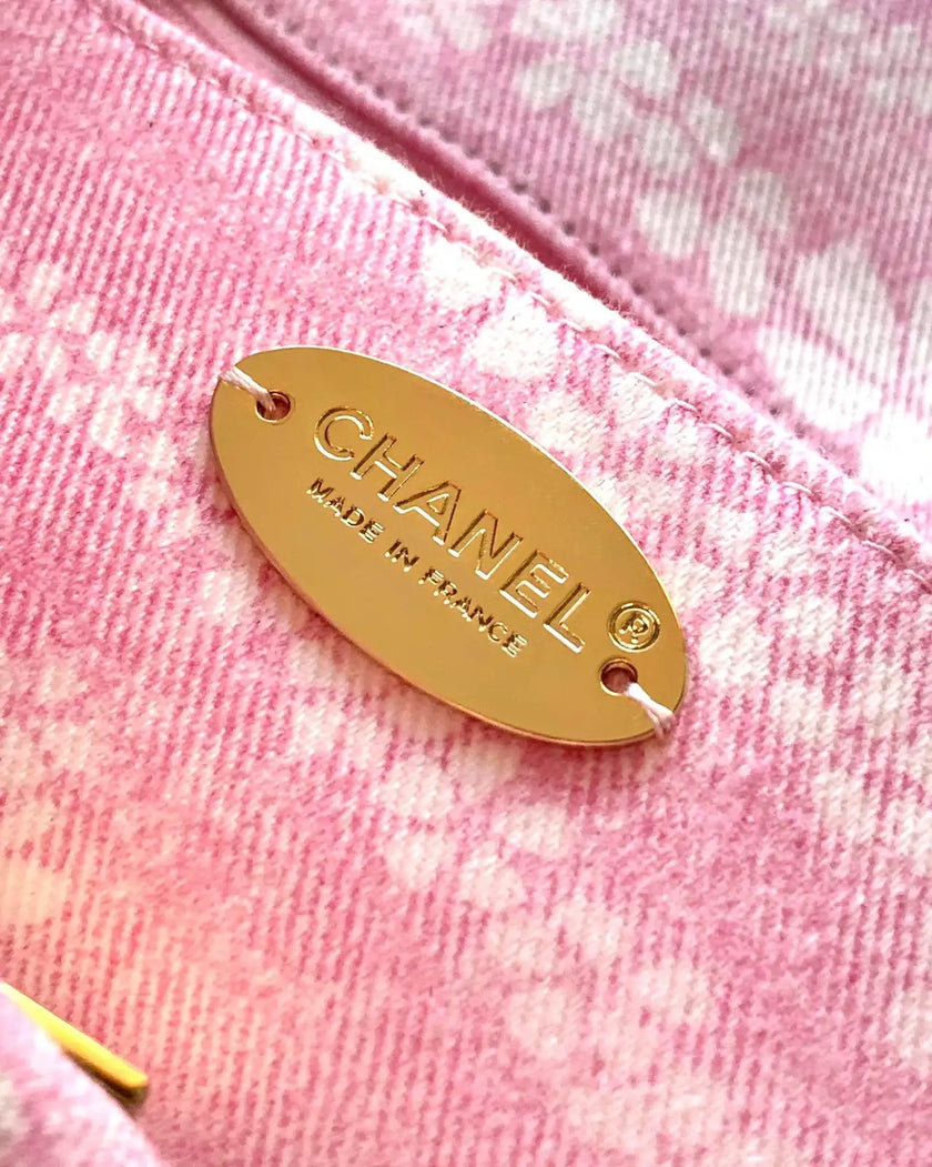 Sac Chanel Coco Beach – Jacquard Floral