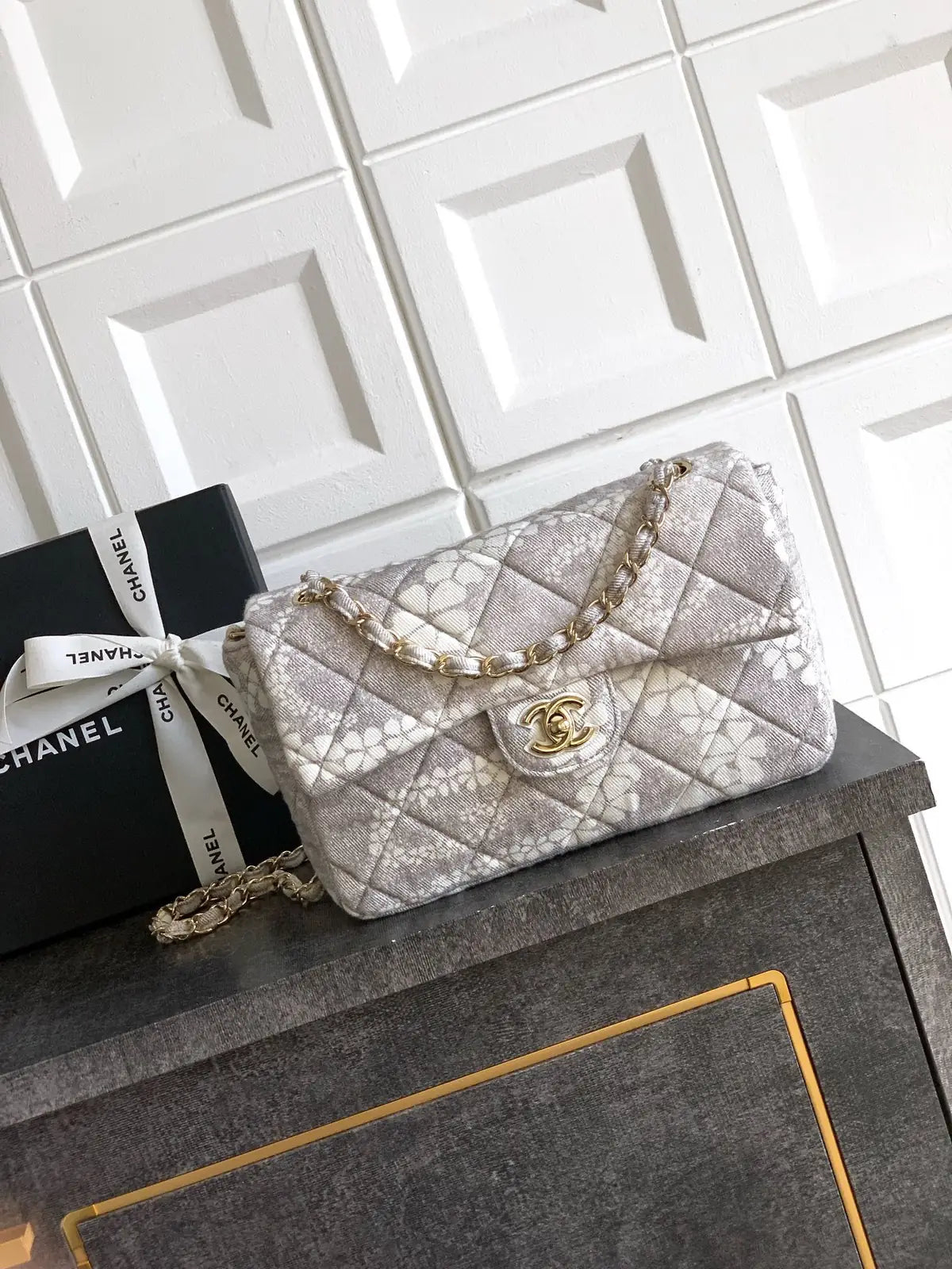 Sac Chanel Coco Beach – Jacquard Floral