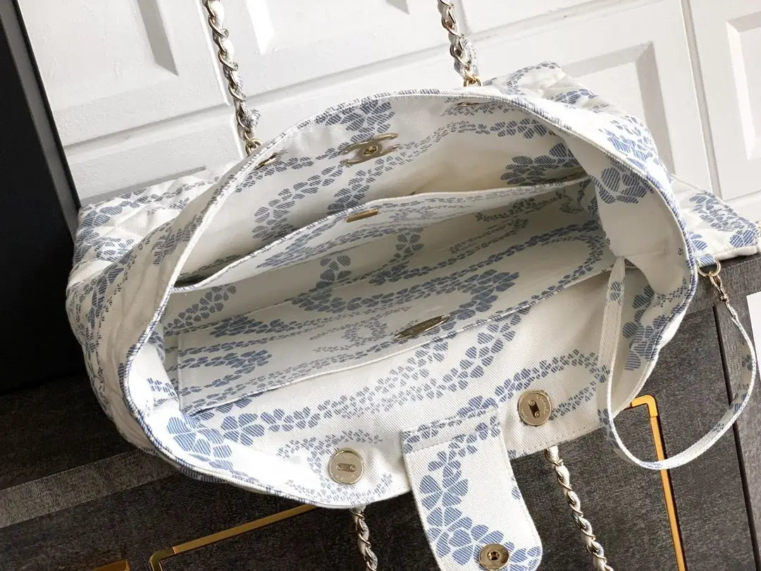 Sac Chanel Coco Beach GM – Jacquard Floral