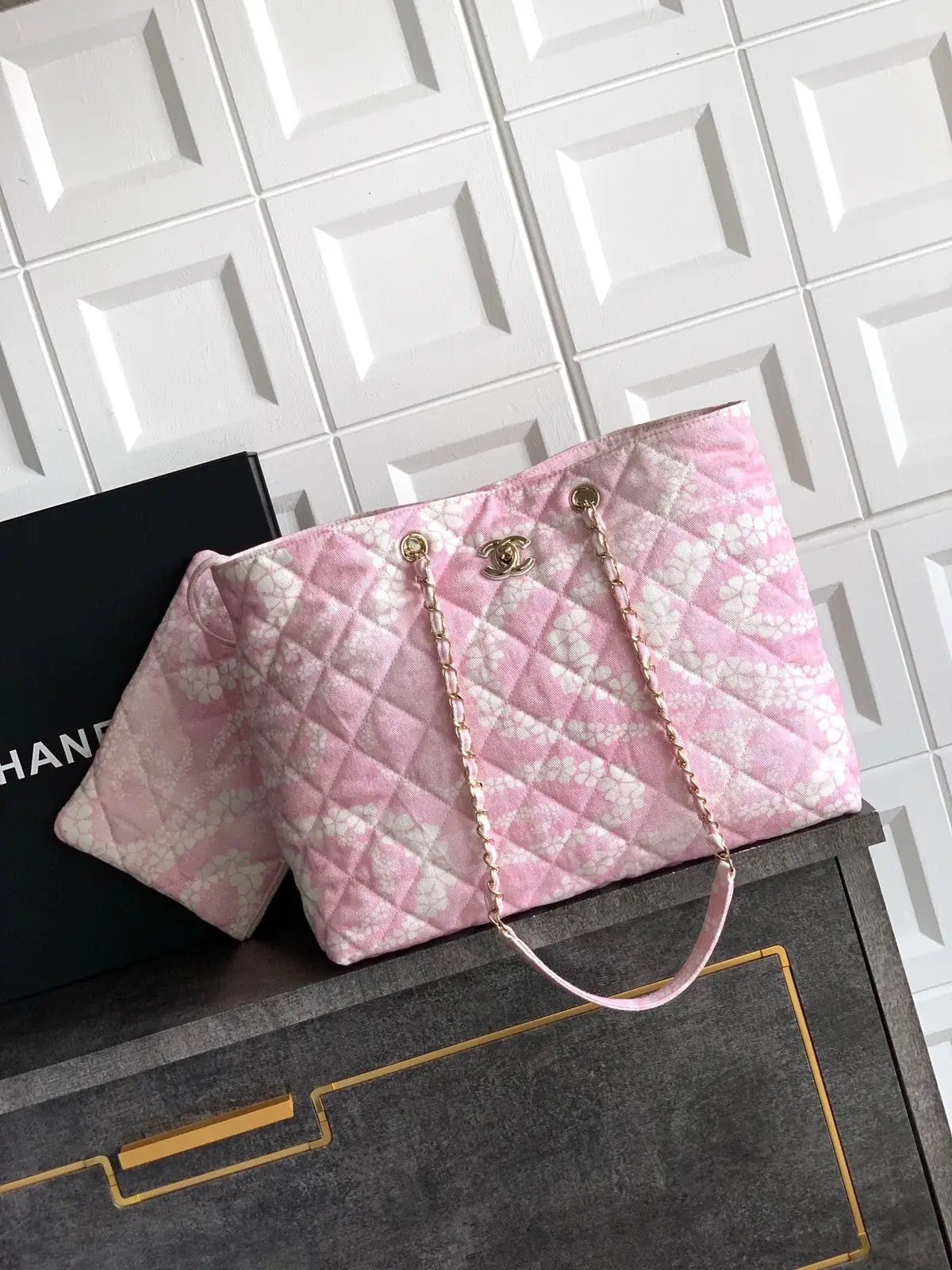Sac Chanel Coco Beach GM – Jacquard Floral