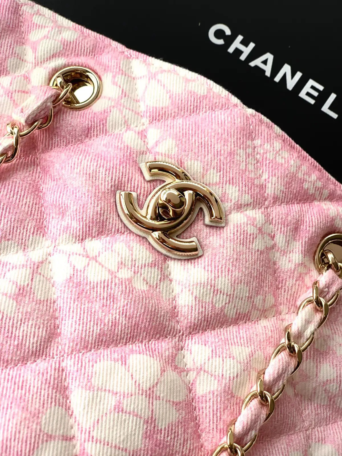 Sac Chanel Coco Beach GM – Jacquard Floral