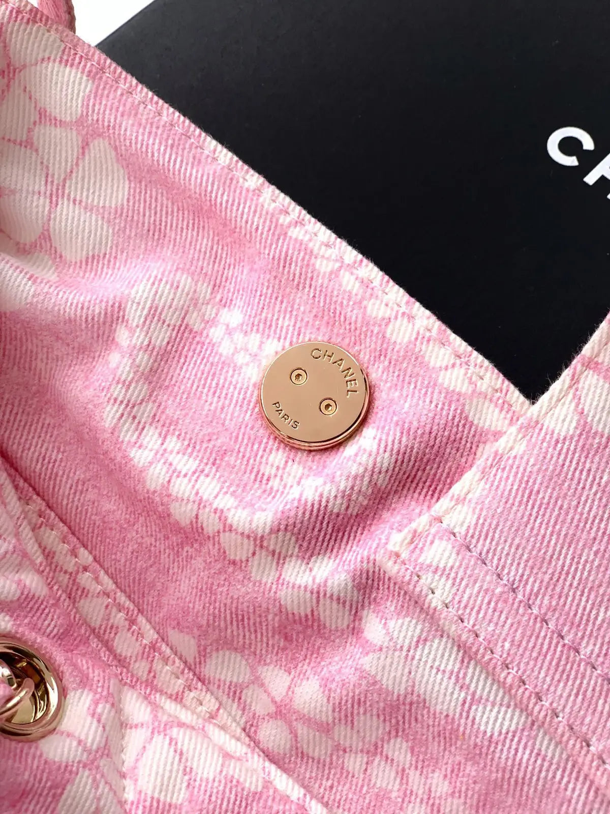 Sac Chanel Coco Beach GM – Jacquard Floral