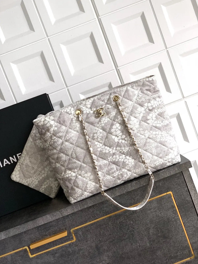 Sac Chanel Coco Beach GM – Jacquard Floral