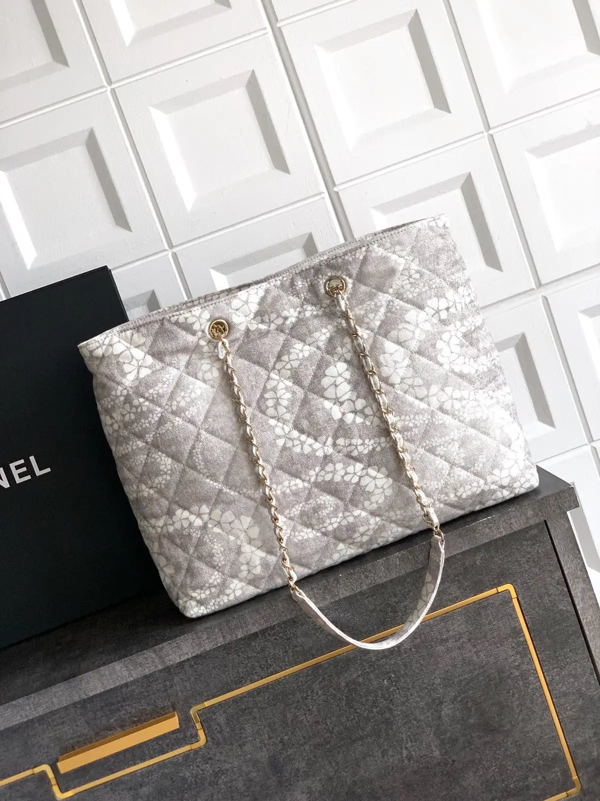Sac Chanel Coco Beach GM – Jacquard Floral