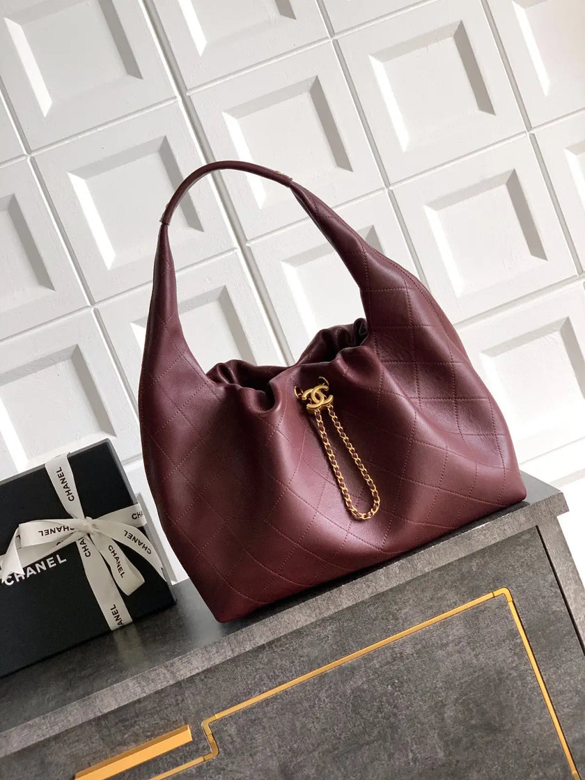 Sac Chanel Ohanel 26C - Hobo Bag Cuir Matelassé