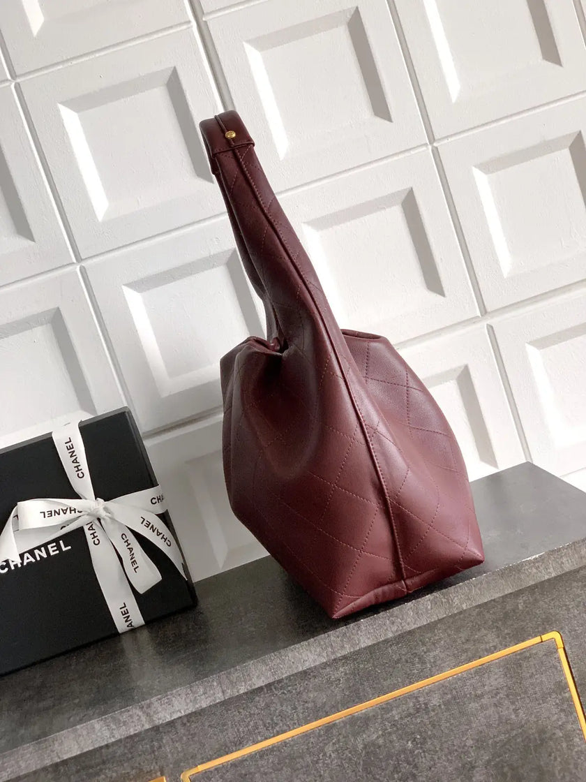 Sac Chanel Ohanel 26C - Hobo Bag Cuir Matelassé