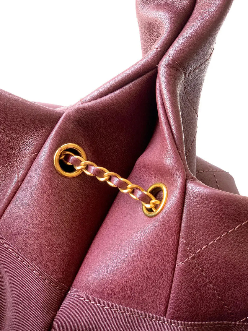 Sac Chanel Ohanel 26C - Hobo Bag Cuir Matelassé