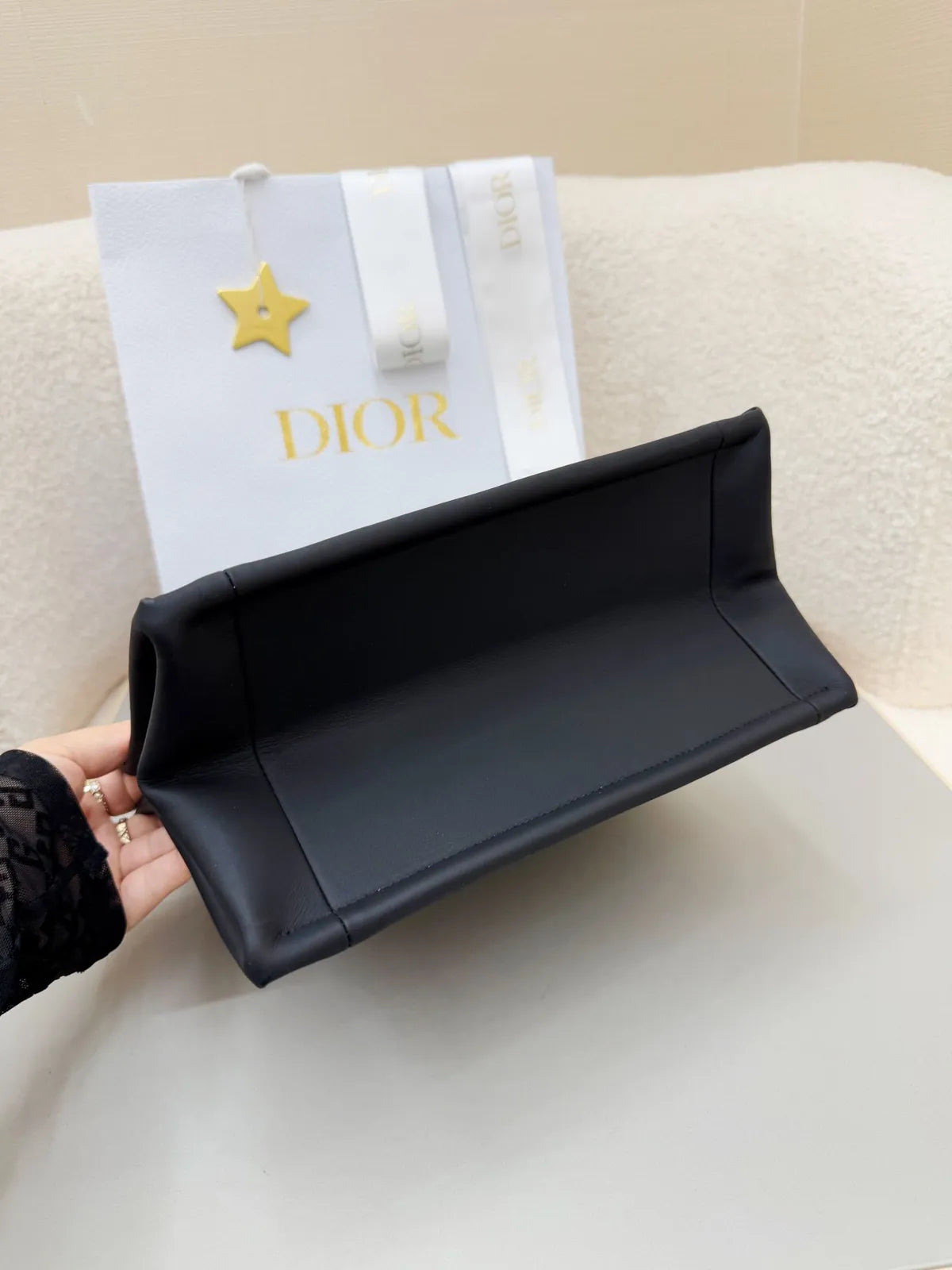 Sac Lady Dior – Cuir Cannage Matelassé