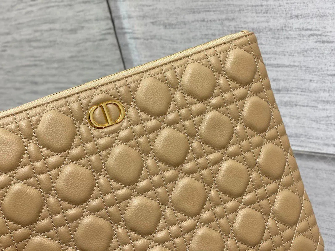 Pochette Dior Caro Daily – Cuir Cannage