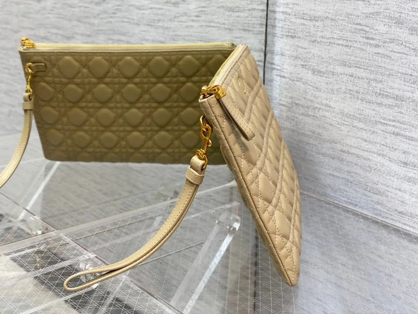 Pochette Dior Caro Daily – Cuir Cannage
