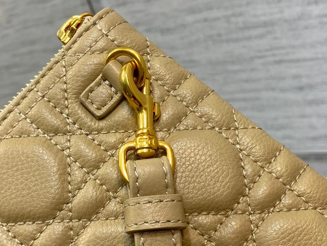 Pochette Dior Caro Daily – Cuir Cannage