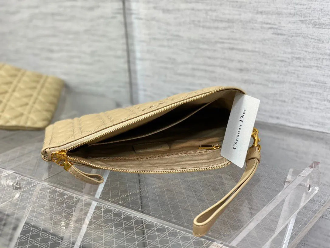 Pochette Dior Caro Daily – Cuir Cannage