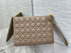 Pochette Dior Caro Daily – Cuir Cannage