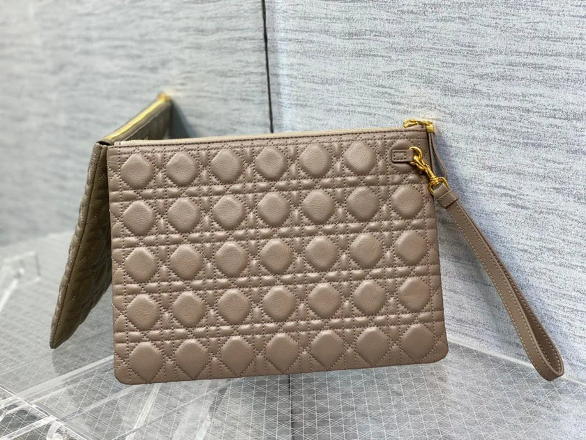 Pochette Dior Caro Daily – Cuir Cannage