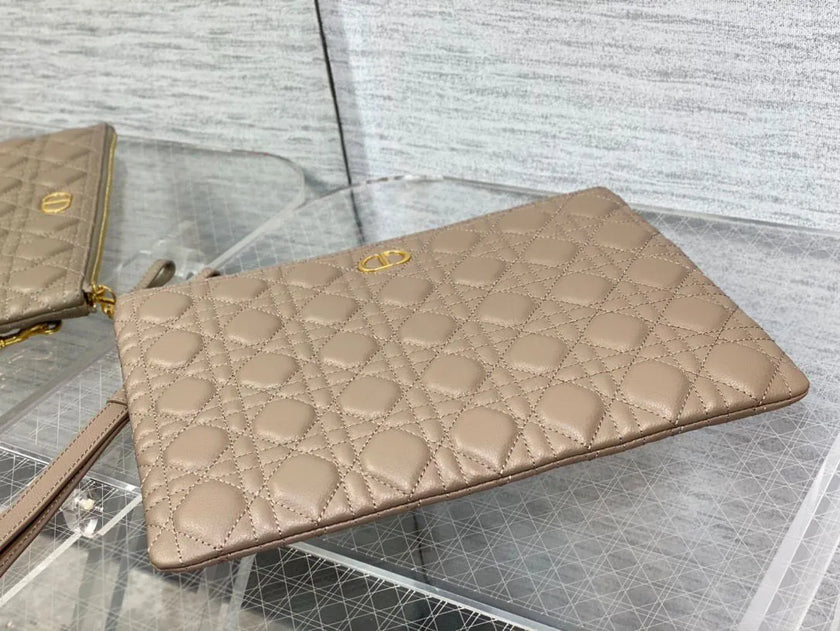 Pochette Dior Caro Daily – Cuir Cannage