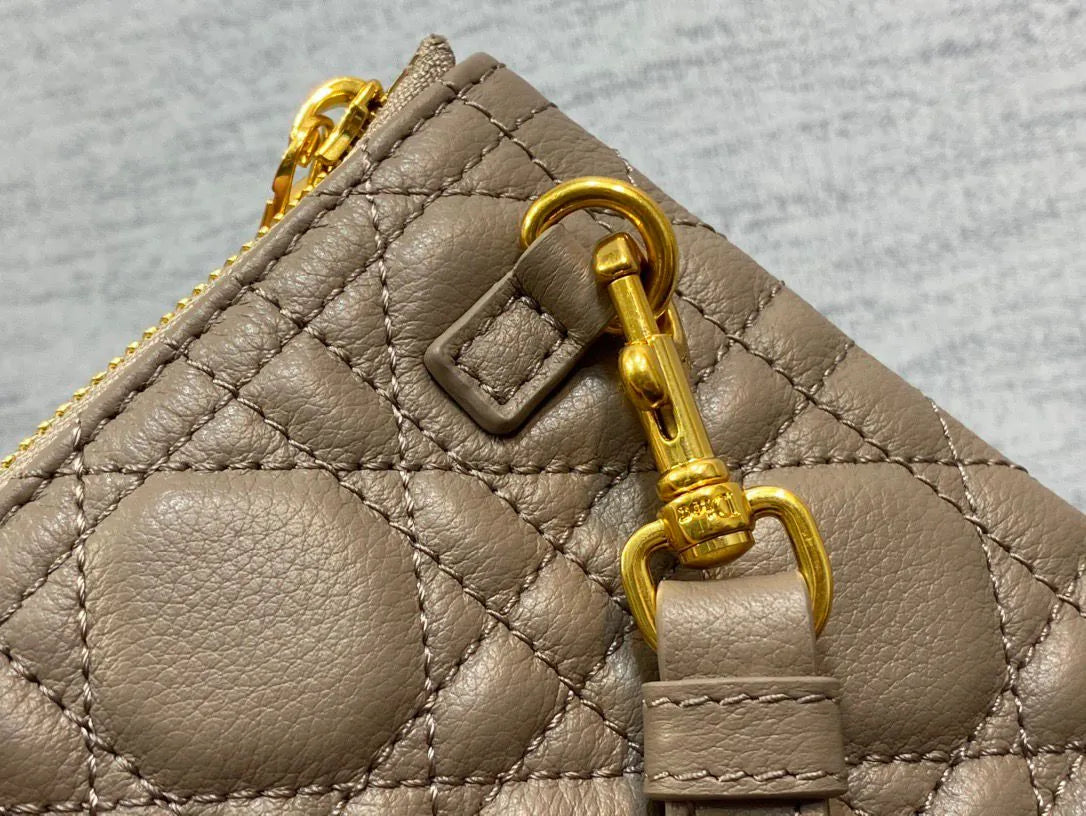 Pochette Dior Caro Daily – Cuir Cannage