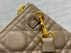 Pochette Dior Caro Daily – Cuir Cannage