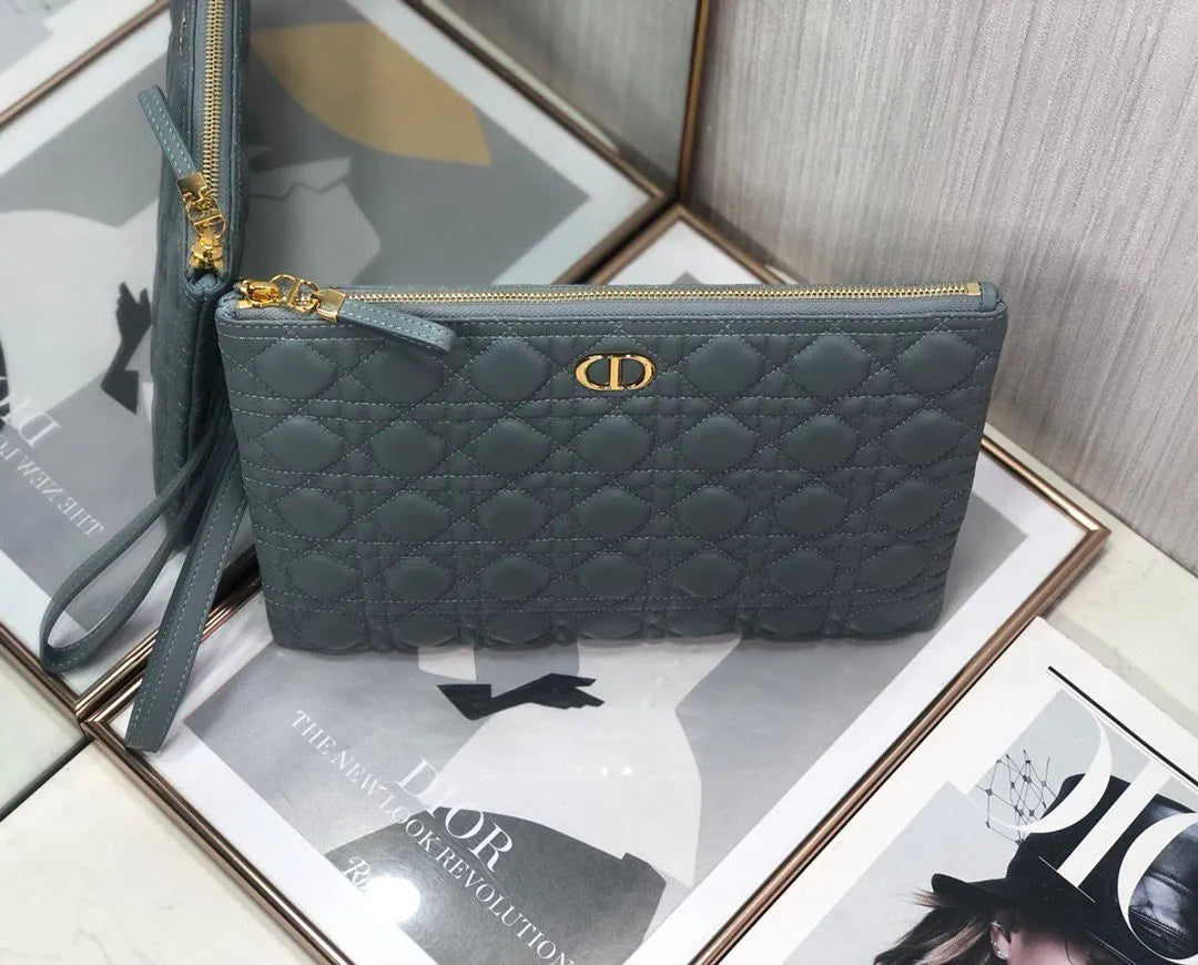 Pochette Dior Caro Daily – Cuir Cannage