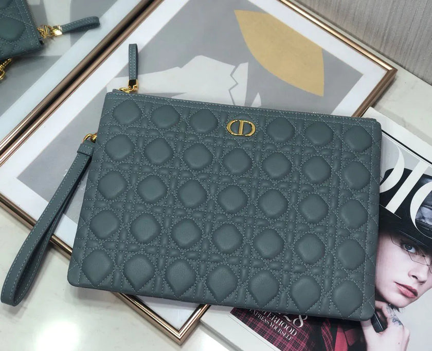 Pochette Dior Caro Daily – Cuir Cannage