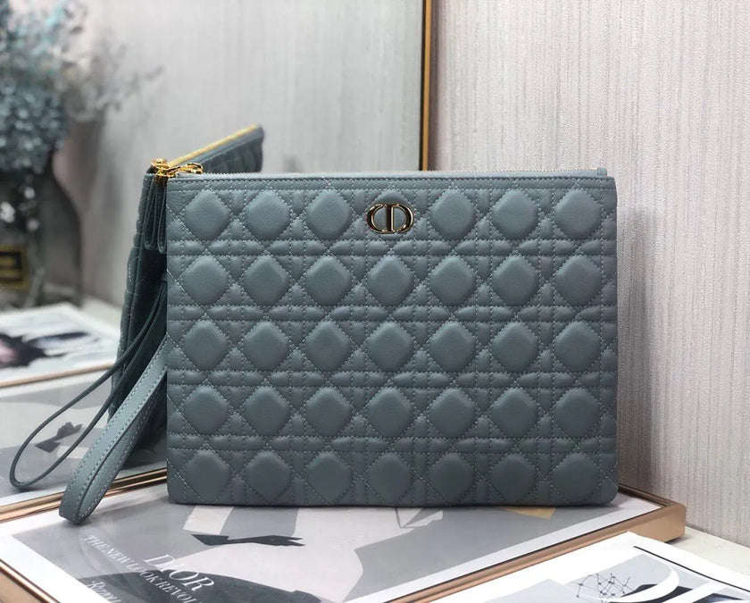 Pochette Dior Caro Daily – Cuir Cannage