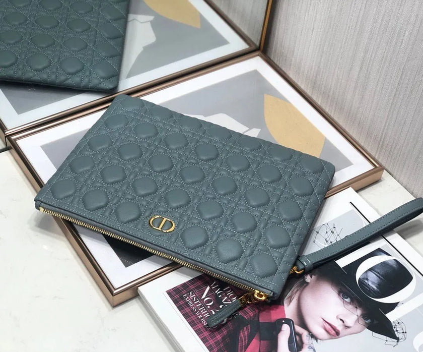 Pochette Dior Caro Daily – Cuir Cannage