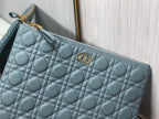 Pochette Dior Caro Daily – Cuir Cannage