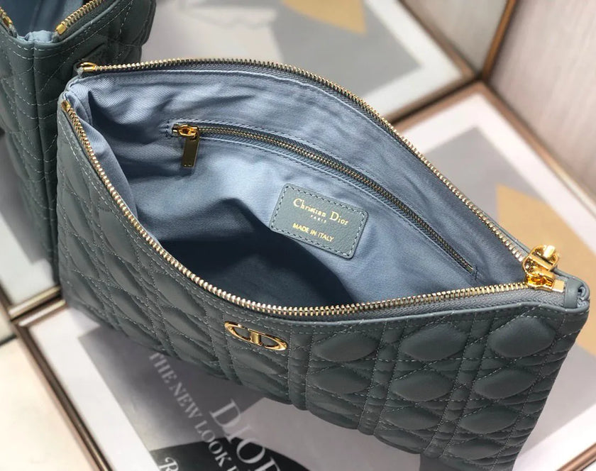 Pochette Dior Caro Daily – Cuir Cannage