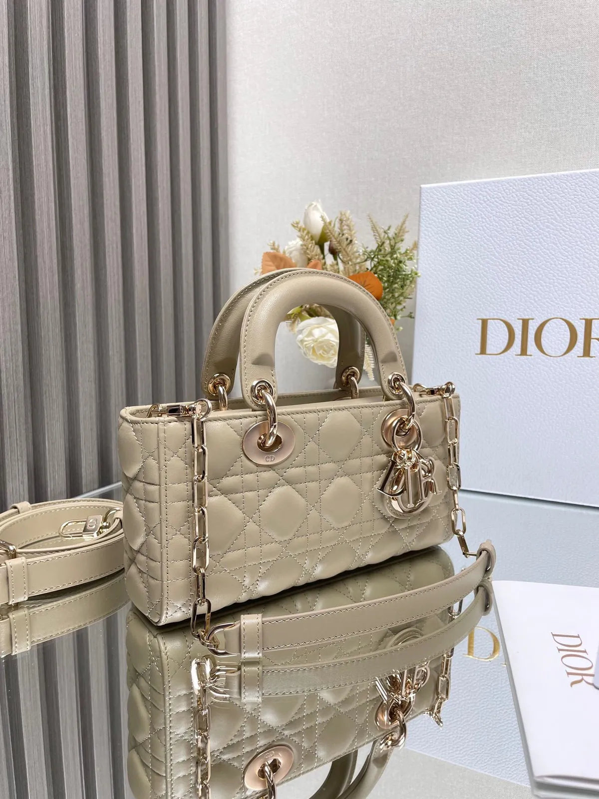 Sac Dior D-Joy – Cuir Cannage