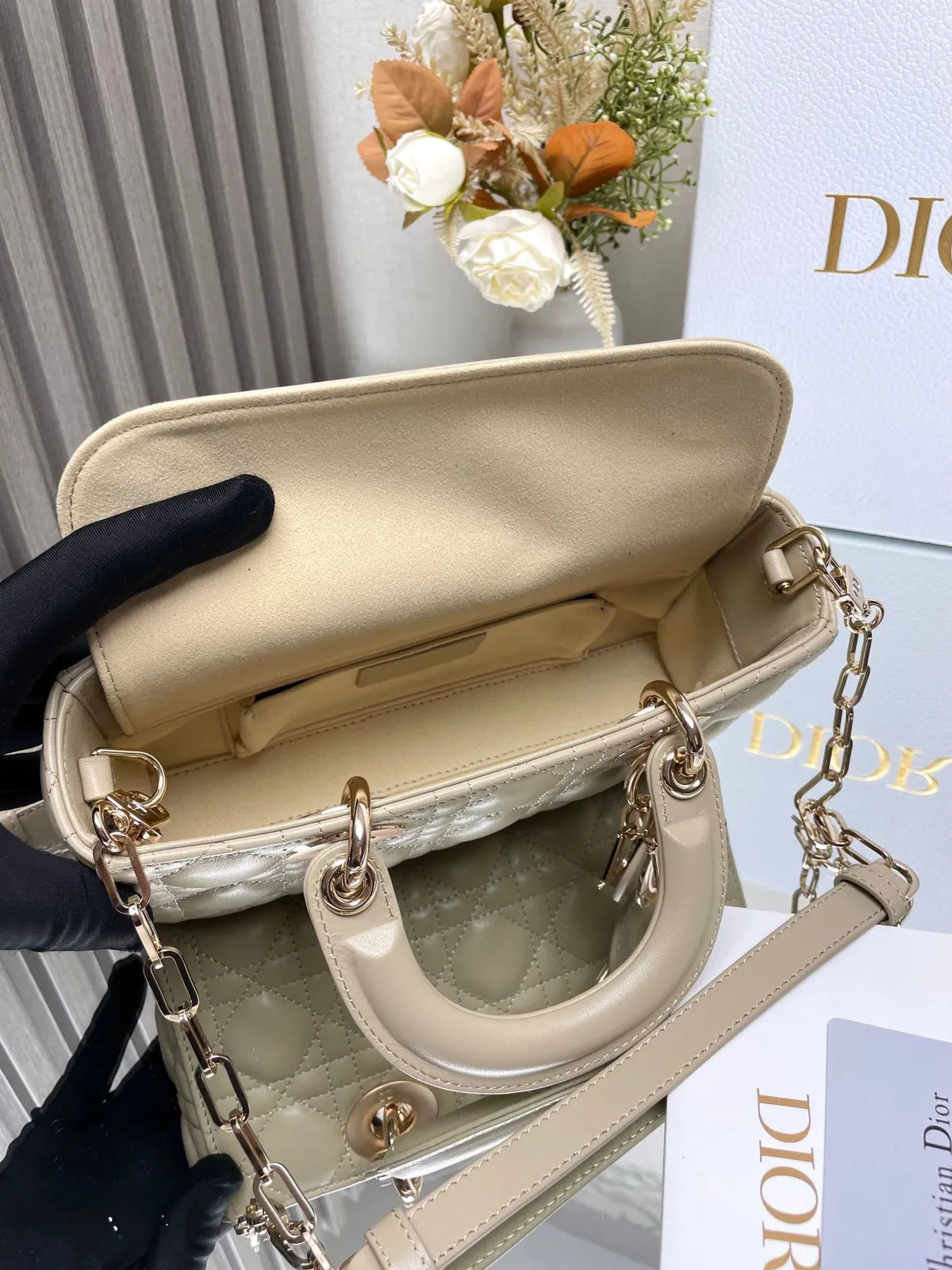 Sac Dior D-Joy – Cuir Cannage
