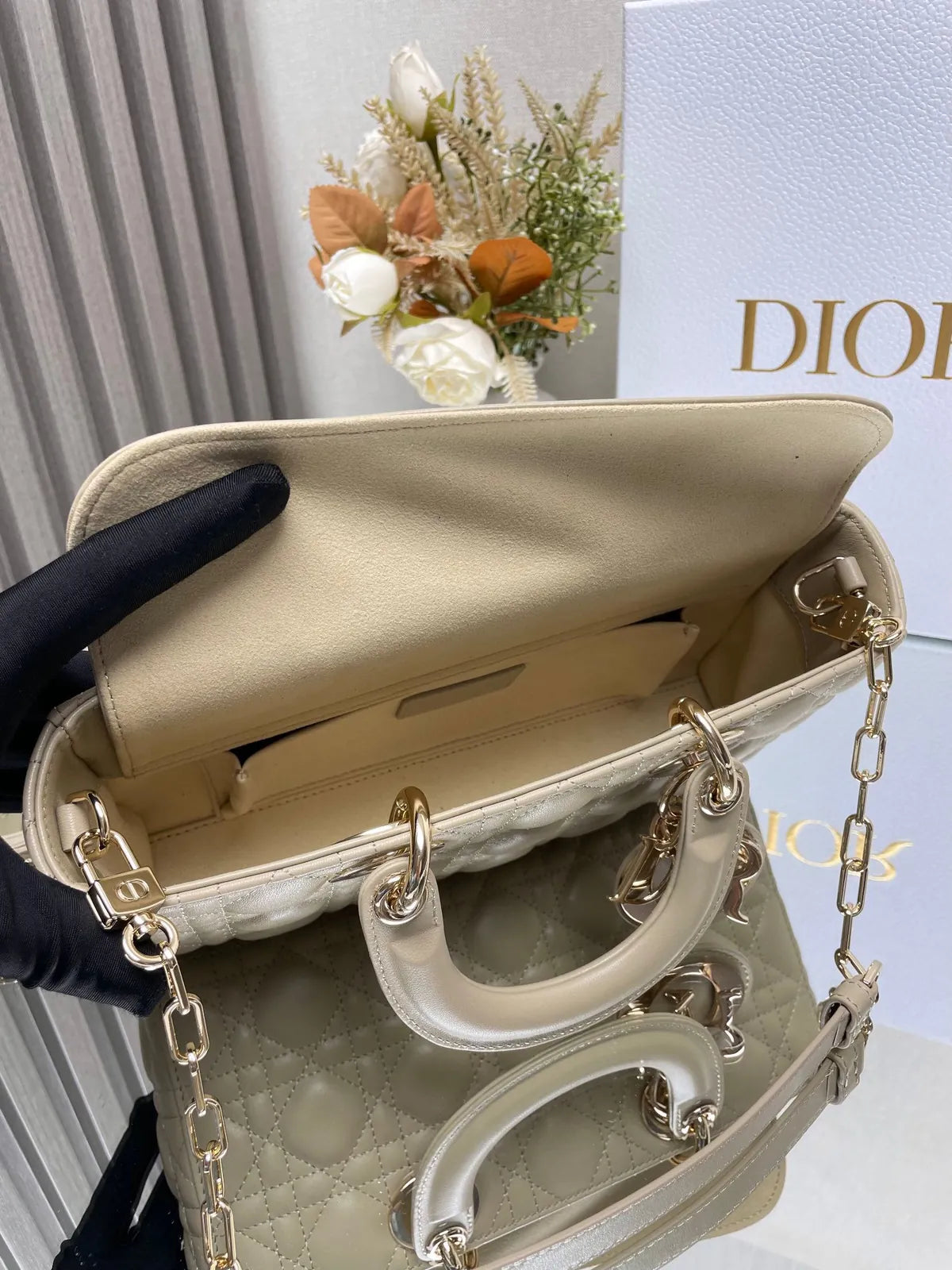 Sac Dior D-Joy – Cuir Cannage