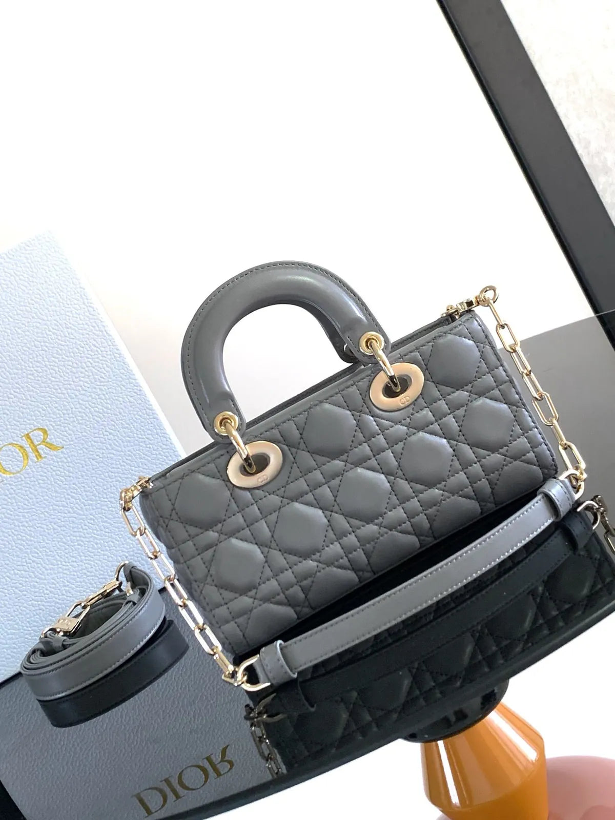 Sac Dior D-Joy – Cuir Cannage