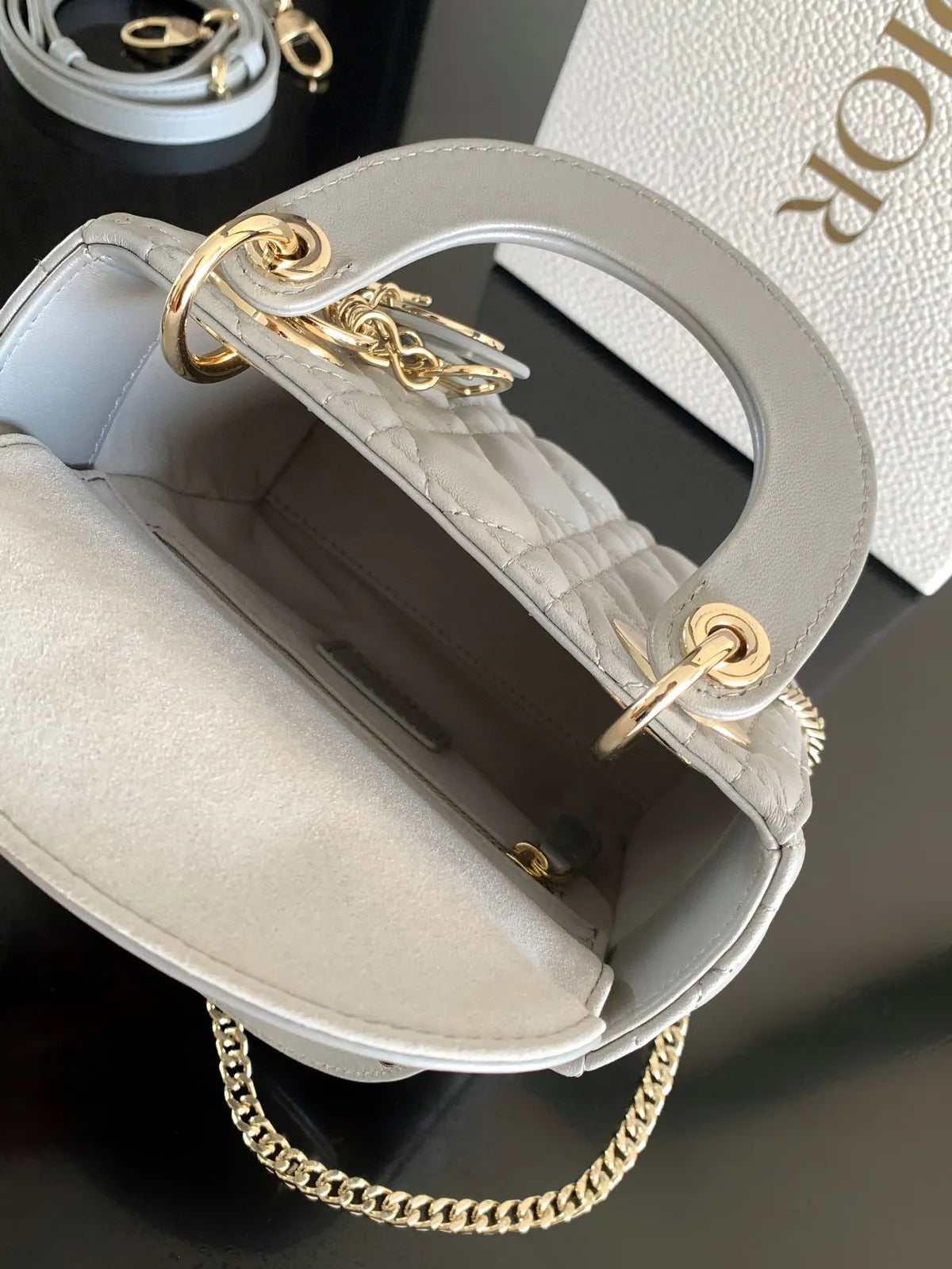 Sac Dior D-Joy – Cuir Cannage