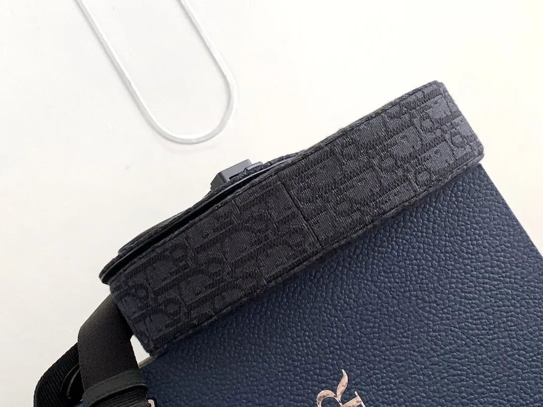 Sac Dior Saddle Oblique – Jacquard Noir