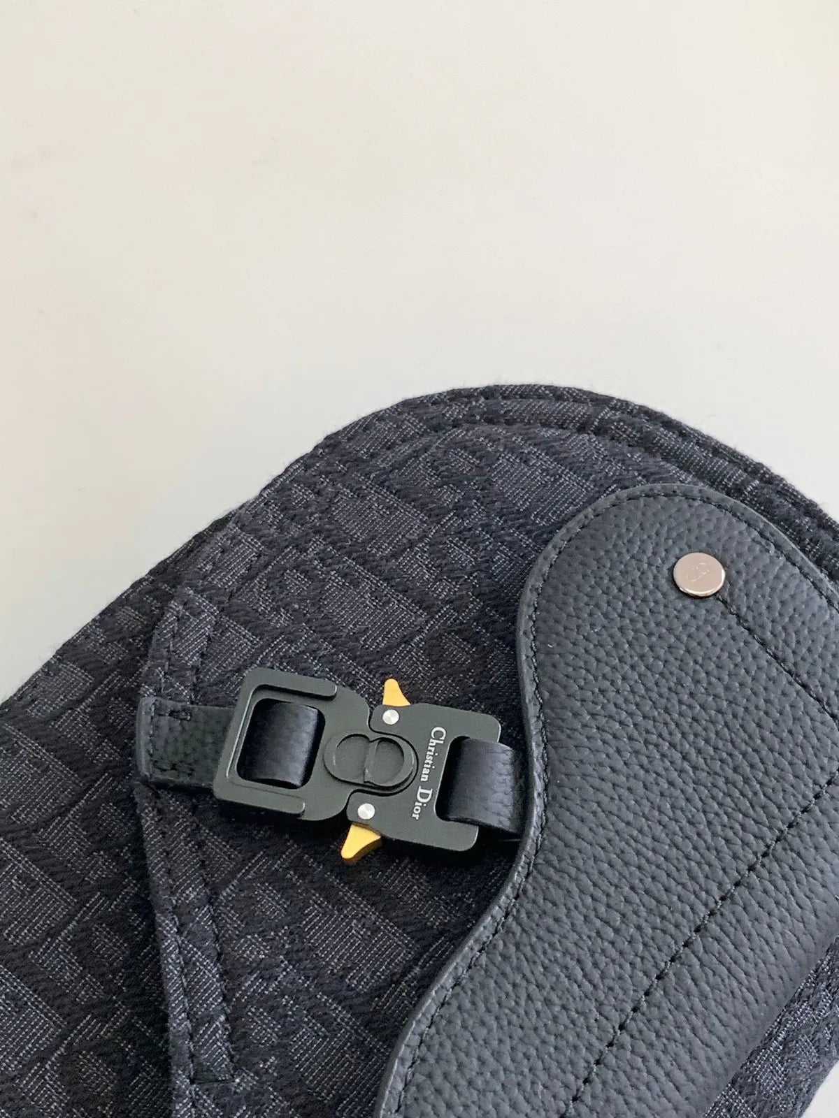 Sac Dior Saddle Oblique – Jacquard Noir