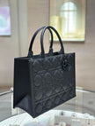 Sac Dior Tote – Cuir Cannage Noir