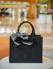 Sac Dior Tote – Cuir Cannage Noir