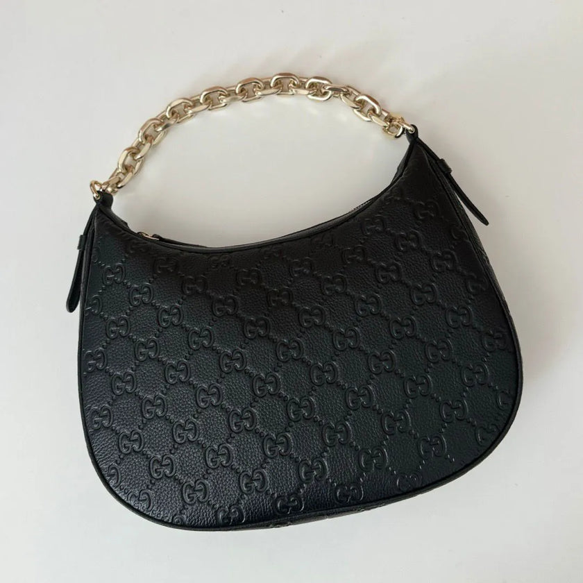 Sac Gucci Attache – Cuir Guccissima Hobo