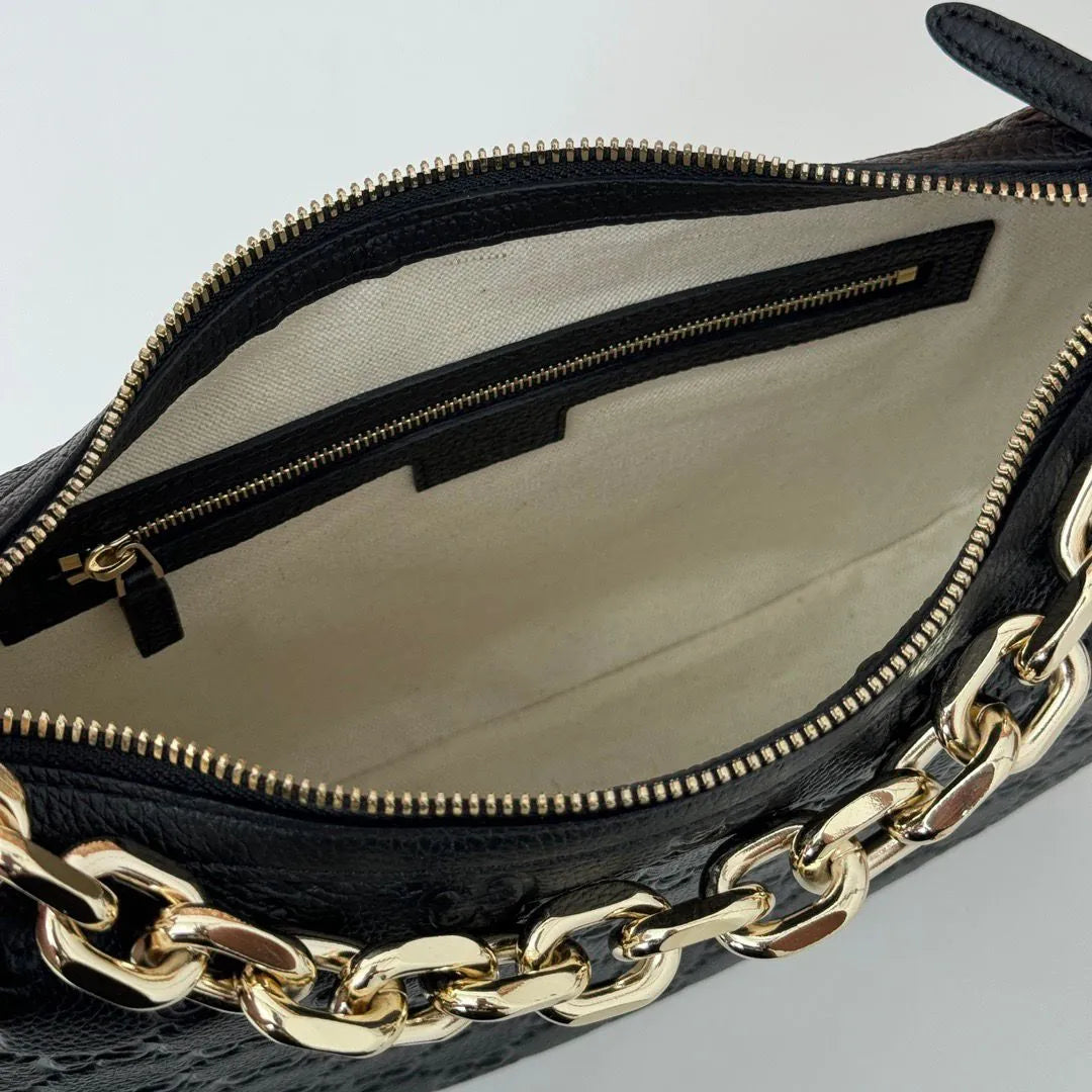 Sac Gucci Attache – Cuir Guccissima Hobo