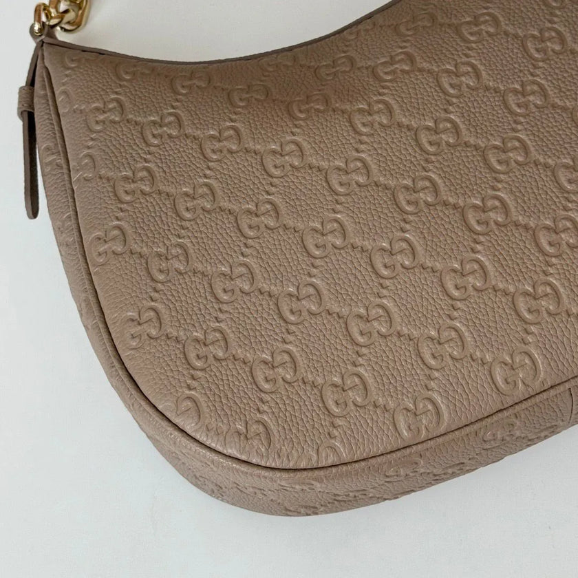 Sac Gucci Attache – Cuir Guccissima Hobo