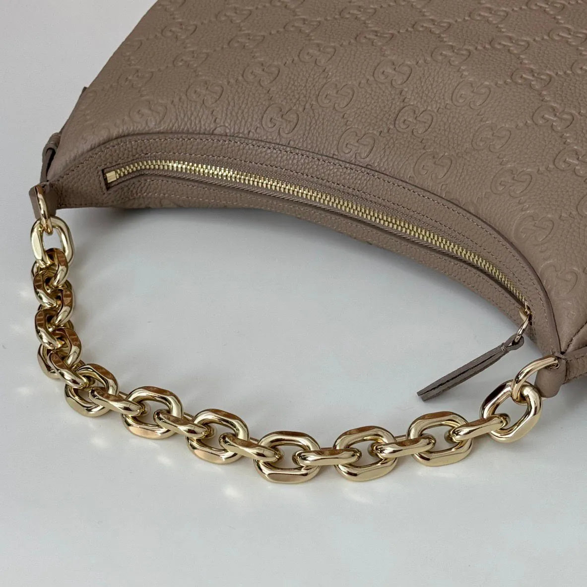 Sac Gucci Attache – Cuir Guccissima Hobo