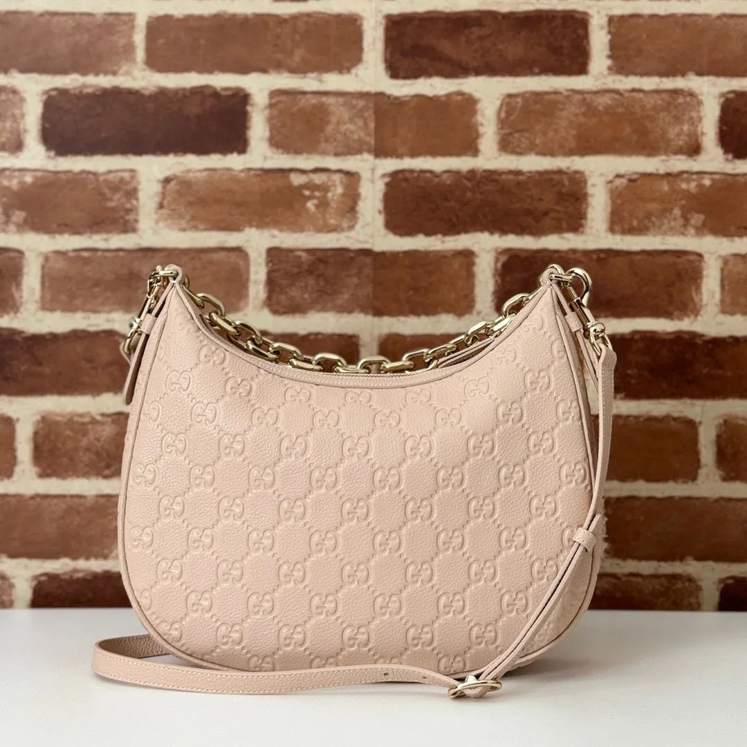 Sac Gucci Attache – Cuir Guccissima Hobo