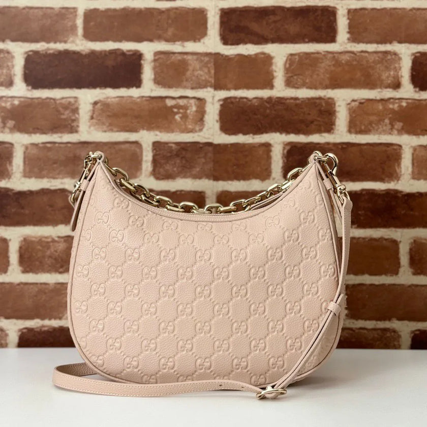 Sac Gucci Attache – Cuir Guccissima Hobo
