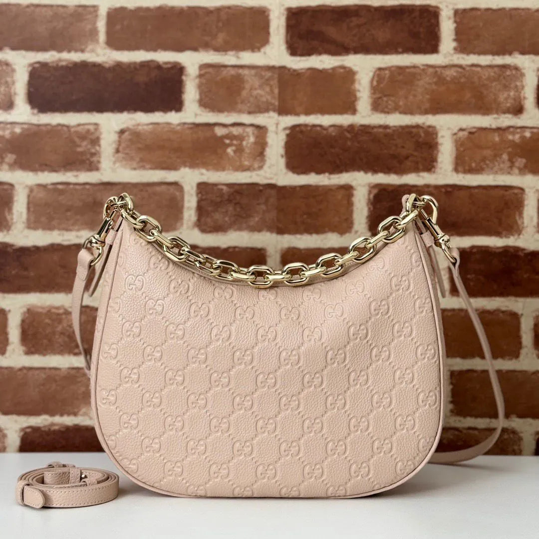 Sac Gucci Attache – Cuir Guccissima Hobo