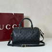 Sac Gucci Boston – Cuir Guccissima Noir
