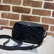 Sac Gucci GG Marmont Camera Bag – Cuir Matelassé Noir