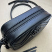 Sac Gucci GG Marmont Camera Bag – Cuir Matelassé Noir