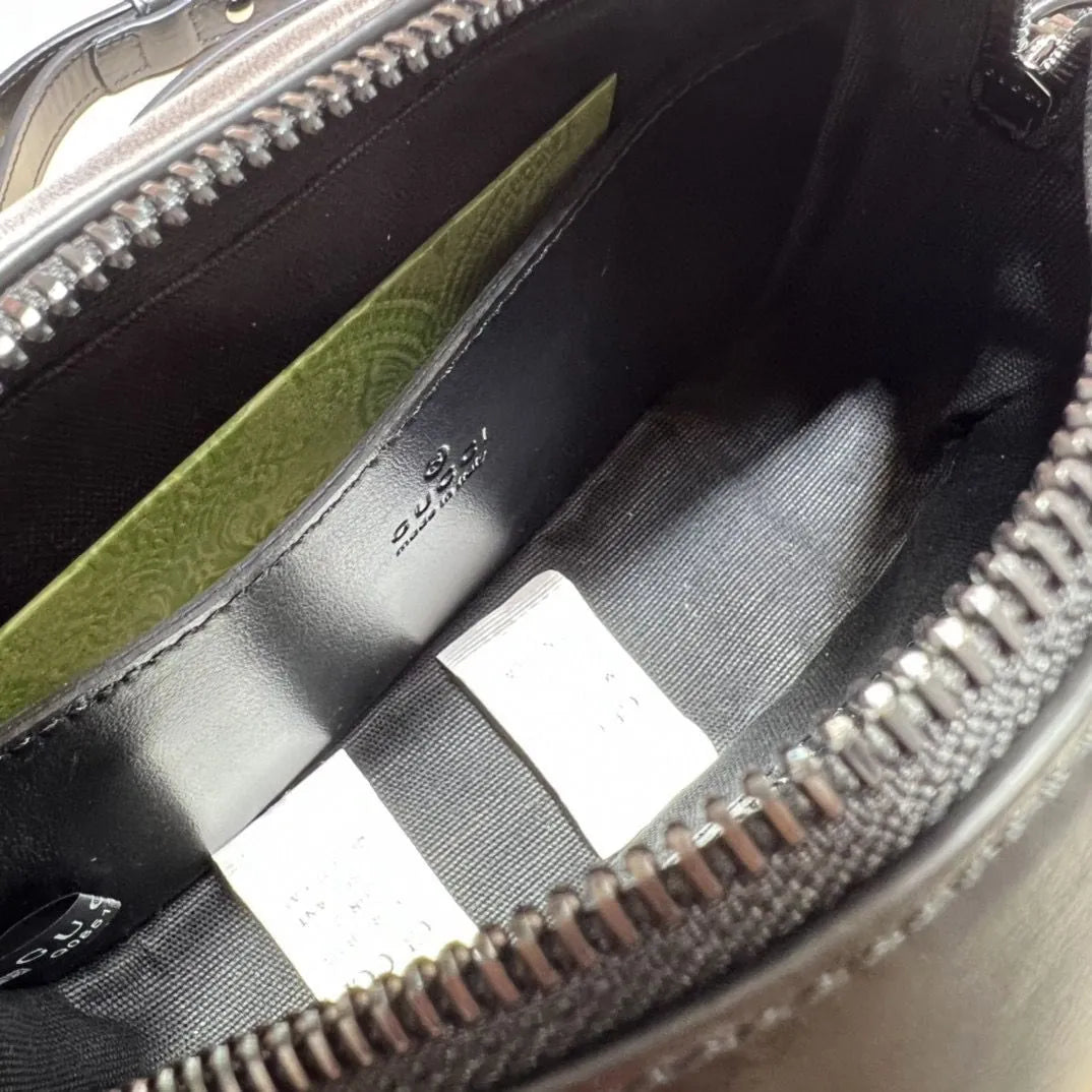 Sac Gucci GG Marmont Camera Bag – Cuir Matelassé Noir
