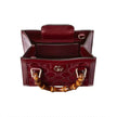 Sac Gucci Diana – Cuir Verni GG Bordeaux