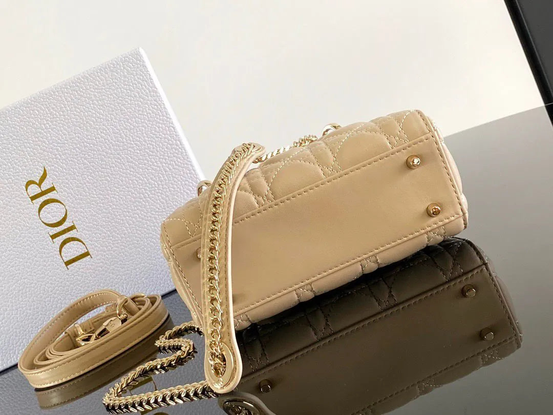Sac Lady Dior  Small – Cuir Cannage