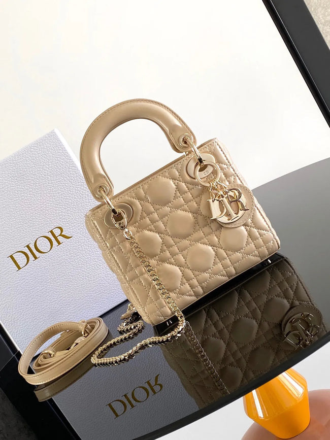 Sac Lady Dior  Small – Cuir Cannage